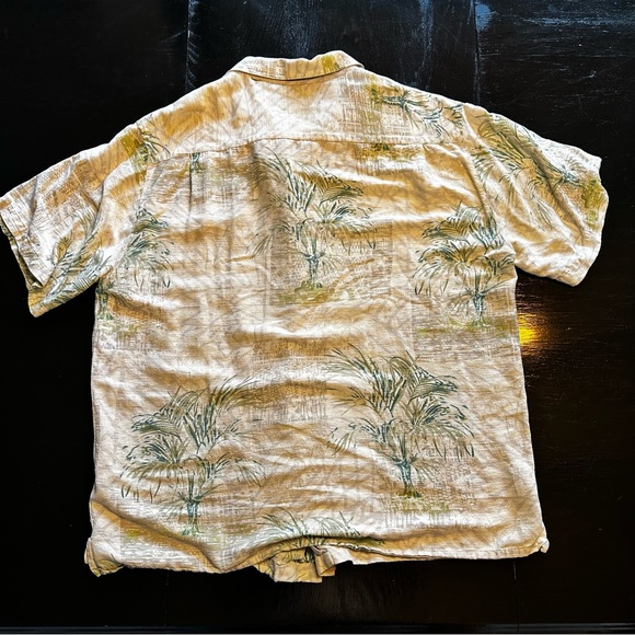 Vintage Havana Jacks XL 100% Silk Tropical Vacation Hawaiian Button Down Shirt - Picture 5 of 5